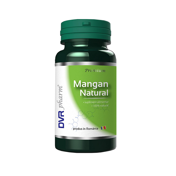 Mangan natural DVR Pharm - 60 cps imagine produs 2021 DVR Pharm